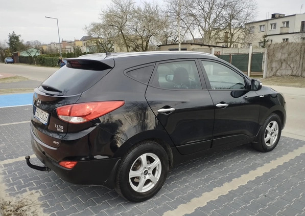 Hyundai ix35 cena 44800 przebieg: 148666, rok produkcji 2013 z Rawicz małe 254